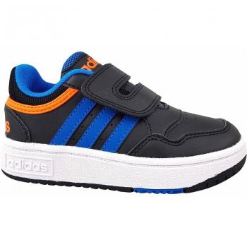 Deportivas de Niña y Niño ADIDAS CALZADO MARCA MODELO HOOPS 3.0 C NEGRO