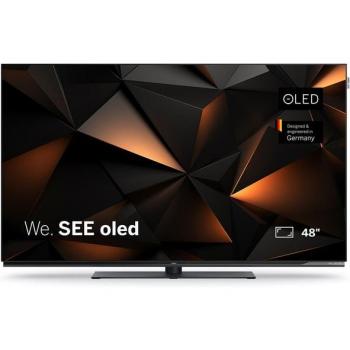 Televisor OLED Loewe We.SEE 121 cm (48'') 4K UHD, HDR, Wi-Fi y Smart TV con sonido invisible de 60W