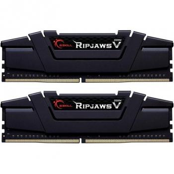 G.Skill Ripjaws V Series 16GB (2 x 8GB) DDR4-4000 PC4-32000 CL14 Dual Channel Desktop Memory Kit F4-4000C14D-16GVK - Black