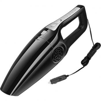 Aspiradora de Mano Mini 120W para Coche, Doble Uso Húmedo y Seco, Alta Succión 12V, 5M