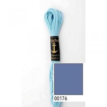 Anchor 6-Strand Embroidery Floss 8.75Yd-Ocean Blue