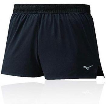 Mizuno Aero Split 1.5 Short Pantalón Corto, Hombre, Black, S