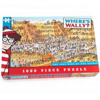 Rompecabezas 1000 Piezas ¿Dónde está Wally? - El Último Día de los Aztecas