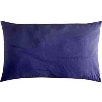 NATURALS Funda de Almohada de Lino Color Blanco Optico 50x75 cm
