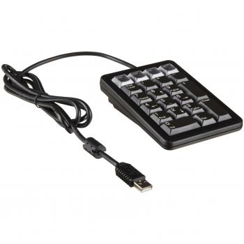 Cherry G84-4700LUCUS-2 Corded USB Mechanical ML Programable Keypad,Black