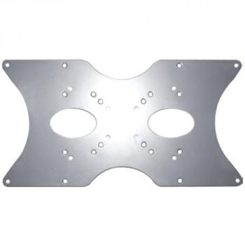 NewStar FPMA-VESA400 - Placa adaptadora VESA, color plateado