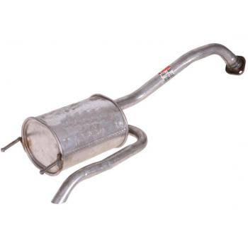 Silenciador trasero Bosal 163-057 con piezas de montaje incluidas, diseñado para una instalación fácil y un ajuste perfecto en vehículos específicos, fabricado con materiales de alta calidad para una durabilidad óptima y reducción efectiva del ruid