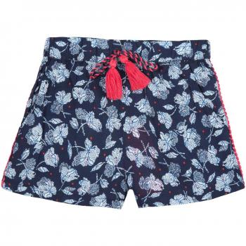 3 Pommes 3n26064 44 Short, Pantalones Cortos para Niñas, Azul