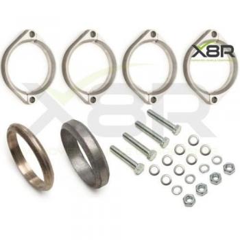 Brida de escape bridas soportes reparación repuestos Kit de fijación