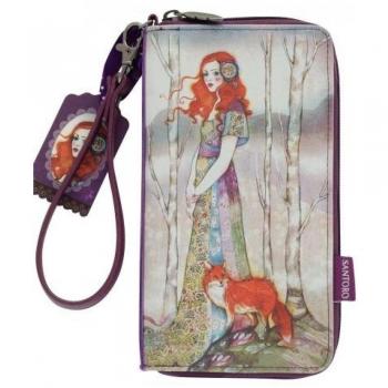 Grande Wallet Zip - La Guía, Willow de Santoro.