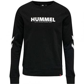 Hummel Sudadera unisex Hml Legacy 212571, Negro, XXL