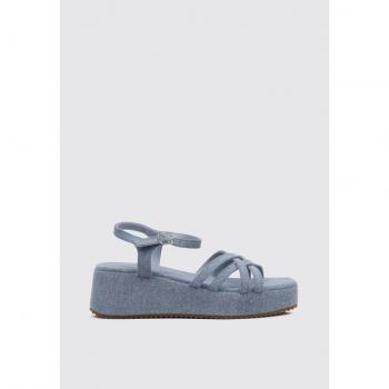 Limma LA PELOSA Sandalia Con Cuña Mujer Denim 41