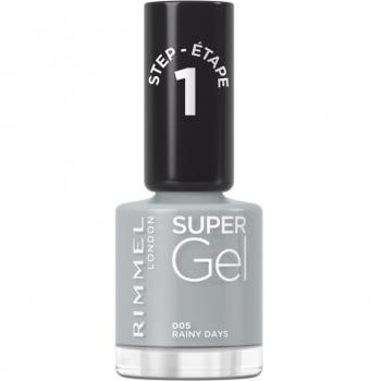 Rimmel Super Gel Nail Polish, Shade 005 Rainy Days, 12 ml