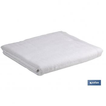 Alfombra Baño Blanca Gr.1000 Modelo Paloma 60x60cm