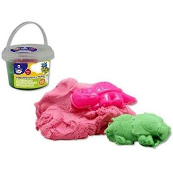 POESSA Plastilina Arena 180 Gramos con Molde