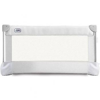 Asalvo 151508 - Barrera de cama, color blanco, 90 cm