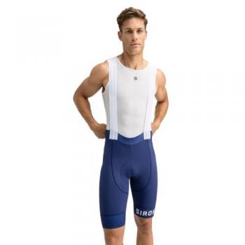 Culote Corto de Ciclismo para Hombre Siroko BX Umbrail Azul Navy