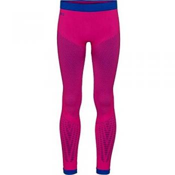 Odlo Evolution Warm Pantalón Deportivo, Unisex niños, Mykonos Azul/Classicverde, 152/164
