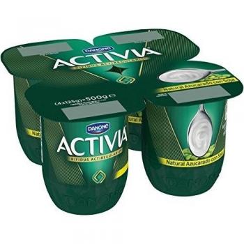 Activia - Yogur Danone Soja Natural Pack 4 x 125 g