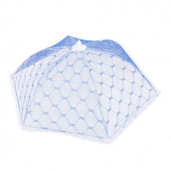 Cubierta de Comida Plegable con Forma de Paraguas para Cocina Doméstica con Marco Metálico hecho de Nylon