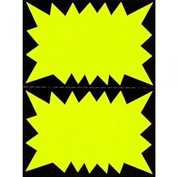 Apli 067317 200 - Gama fluorescente no borrable, 60 x 90 mm, 250 g, amarillo y negro