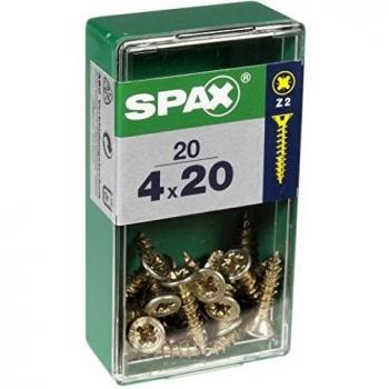 TIRAFONDO MADERA CABEZA PL4X 20 CAJA S 2