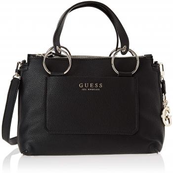 Guess - Sally, Shoppers y bolsos de hombro Mujer, Negro