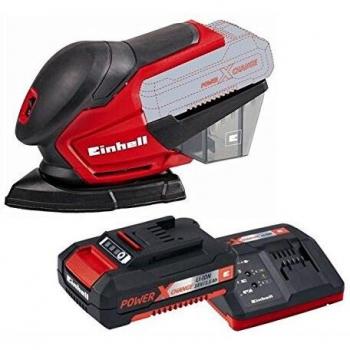 KIT LIJADORA MULTI TE-OS 18 Li EINHELL, con BATERÍA 2 AH Y CARGADOR