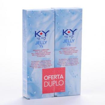 KY Jelly Gel Lubricante Íntimo 75ml x2