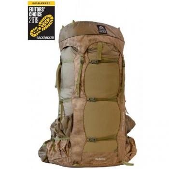 Granite Gear Blaze S 60L Men's Backpack - Pottery Clay/Brown Gingham/Walleye
