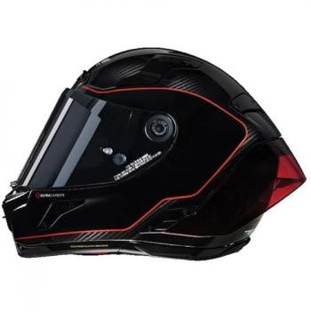Casco Integral Nolan X-804 RS Ultra Carbon Asso Di Picche Negro/Rojo Talla L