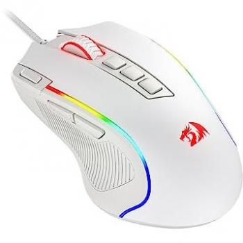 Ratón para juegos Redragon M612 Predator RGB óptico con cable 8000 DPI, 11 botones programables y 5 modos de retroiluminación