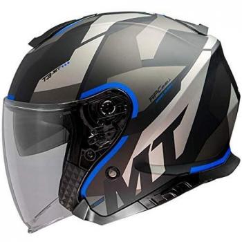 CASCO MT THUNDER 3 SV JET BOW A7 AZUL MATE XS