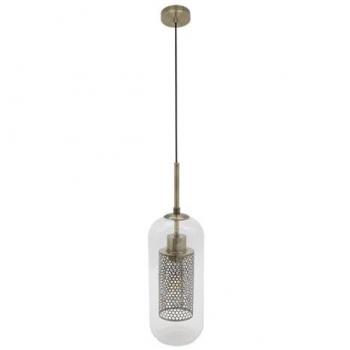 Colgante Moderno Pixie 1xe27 de Cuero - Dimensiones 13x13 cm