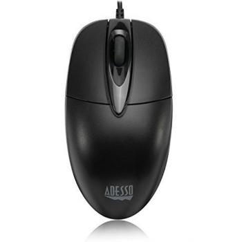 Adesso Desktop USB Optical Scroll Mouse, 1000DPI Resolution