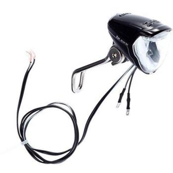 Busch & Müller Eyc E Faro LED para Bicicleta eléctrica, Unisex Adulto, Negro, Talla única