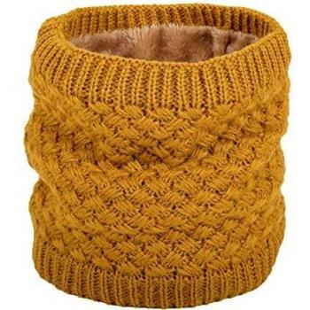 Braga Para El Cuello Térmica Unisex Color Liso De Lana De Ganchillo Con Borreguito Por Dentro Para Invierno Cálido Pasamontañas Para Ciclista Motociclismo