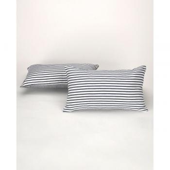 Funda de cojín Alexandra House Living Jaca Azul 30 x 50 cm 2 Unidades