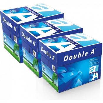 Papel A5 80g Double A Premium - 30 Paquetes de 500 Hojas