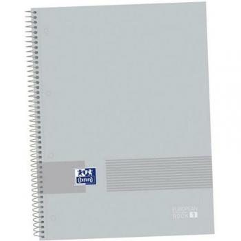 Cuaderno Oxford &You Gris A4 5 Piezas