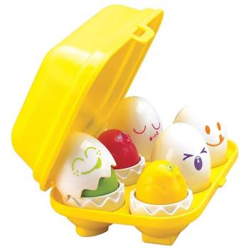 Toomies Hide and Squeak Eggs Educational Shape Sorter Toy
