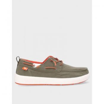 Náutico Walk In Pitas Maui Kaki 45 - Mocasines de Hombre Casual y Cómodos en Color Verde