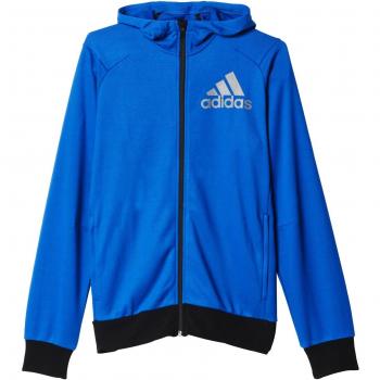 adidas Prime Hoodie - Sudadera para hombre, color azul, talla L