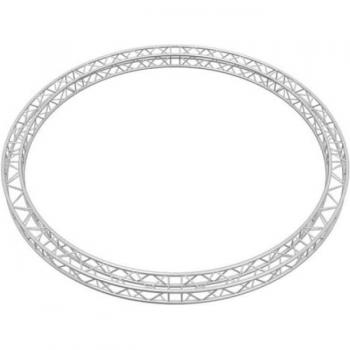 Global Truss SQ-C8-45 Circle Truss System, 26.24' (8m) Diameter, 8 x 45-degree Arcs, Aluminum Construction, Lightweight Design, Modular Configuration, Suitable for Events and Staging