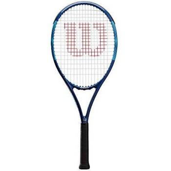 Wilson Raqueta de tenis, Ultra Power Team 103, Jugador de nivel intermedio, Compuesto de fibra de vidrio y aluminio, Azul/negro, WR018310U3