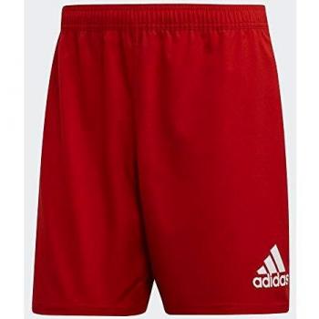 adidas 3 Str SHO Pantalón Corto, Hombre, Escarl/Blanco, 3XL