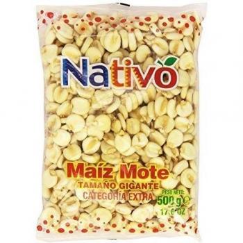 Nativo - Maíz Mote - Tamaño gigante - 500 g