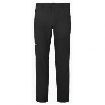 Salewa Pantalones Softshell Dolomia Stormwall/Durastretch Negro Hombre