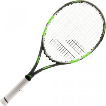 Babolat Rival 102 Strung Raquetas de Tenis, Hombre, Gris / Verde, 3