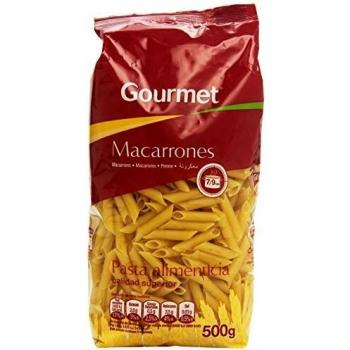 Gourmet - Macarrones - Pasta alimenticia - 500 g - [Pack de 9]